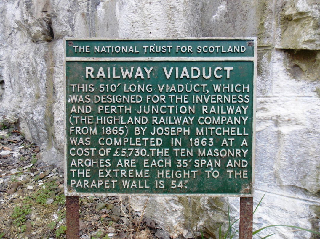 Killiecrankie Viaduct-皮特洛赫里必去景点