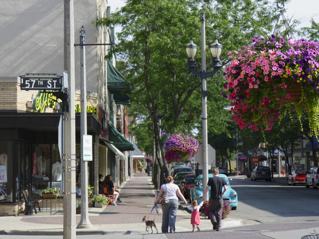 Downtown Kenosha Wisconsin-基诺沙必去景点