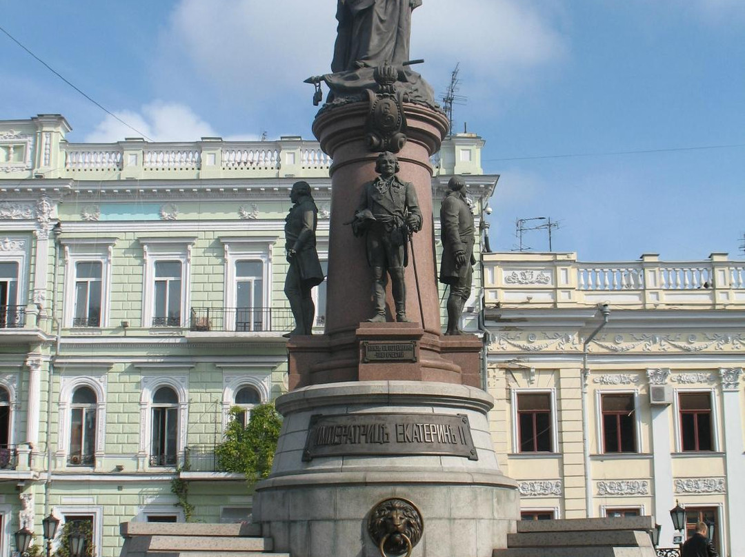 Monument to Catherine the Great and Founders of Odessa-敖德萨必去景点