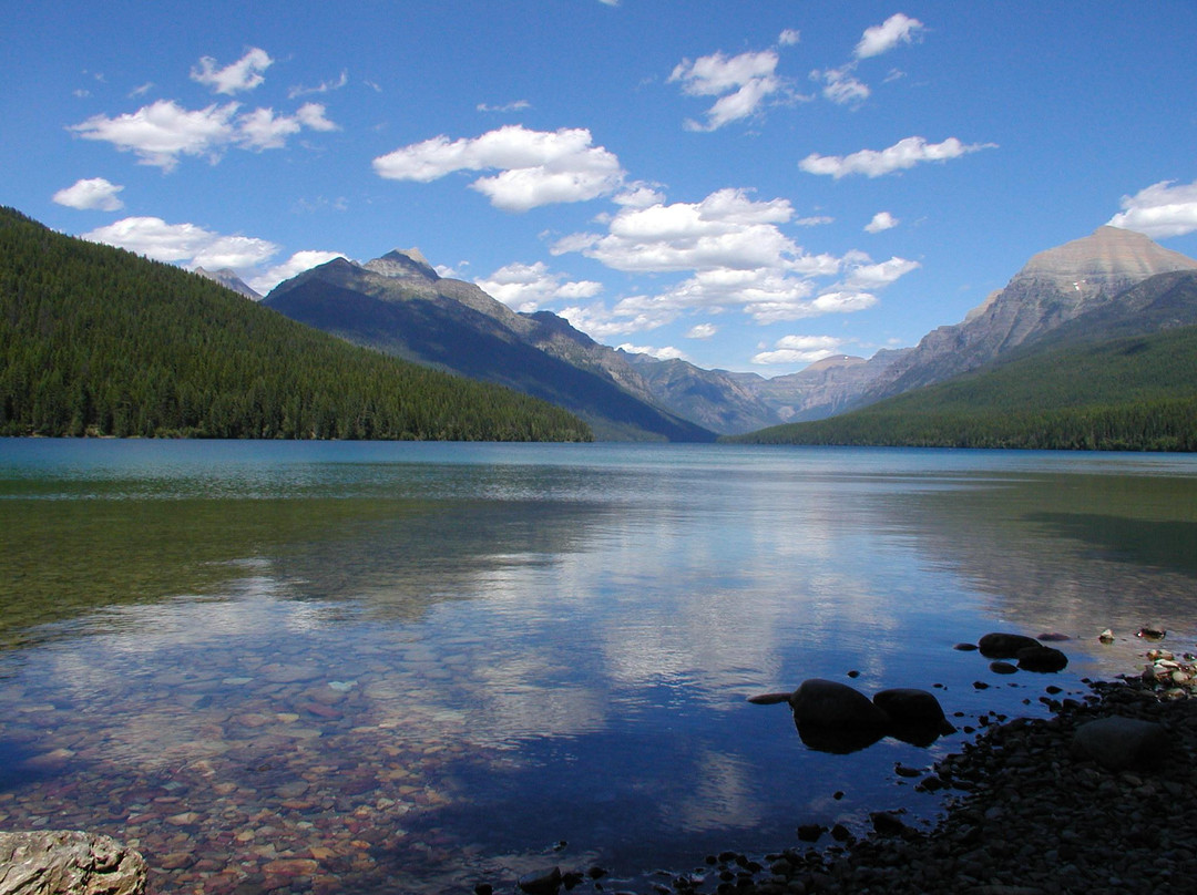 Bowman Lake-冰河国家公园必去景点