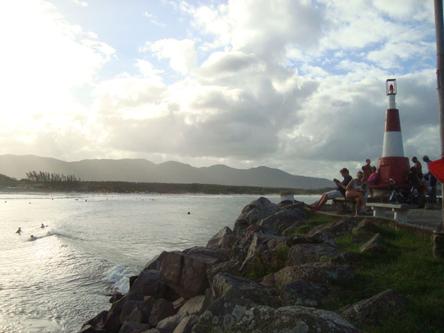 Barra da Lagoa Beach-弗洛里亚诺波利斯必去景点