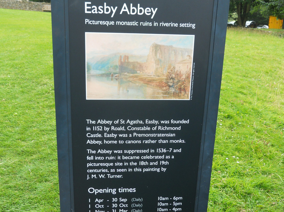 Easby Abbey-Easby必去景点