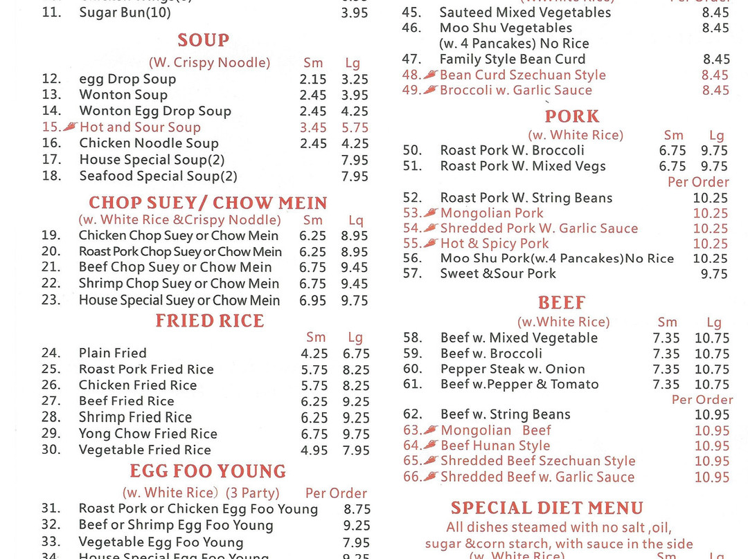 Chinatown Chinese Restaurant