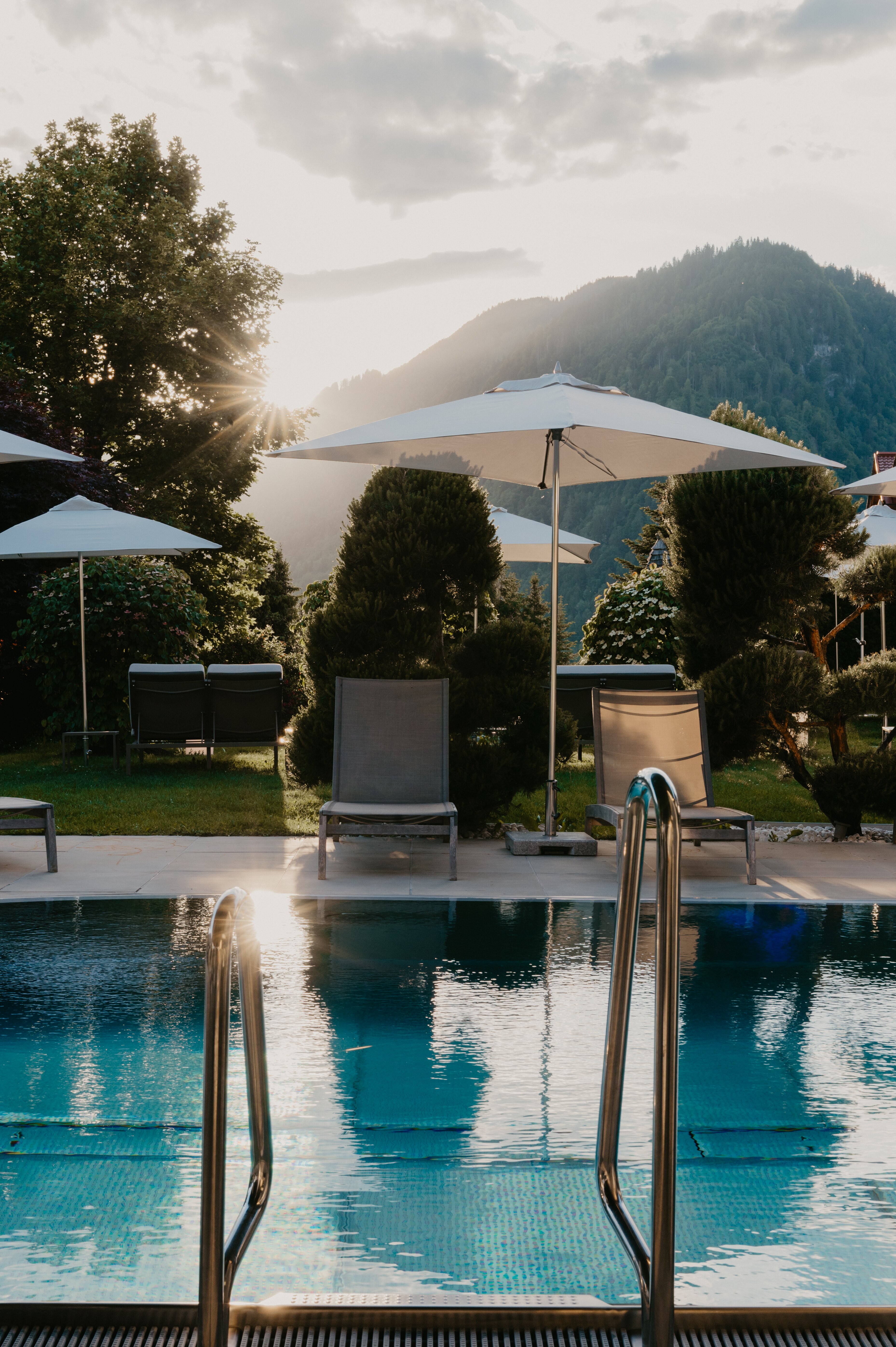 Sonnhof Alpendorf - An Adults Only Place-泳池