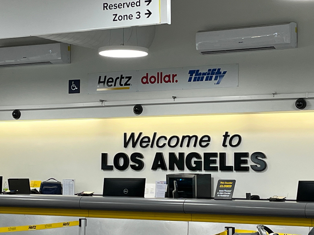 Hertz Car Rental - Los Angeles International Airport-洛杉矶必去景点