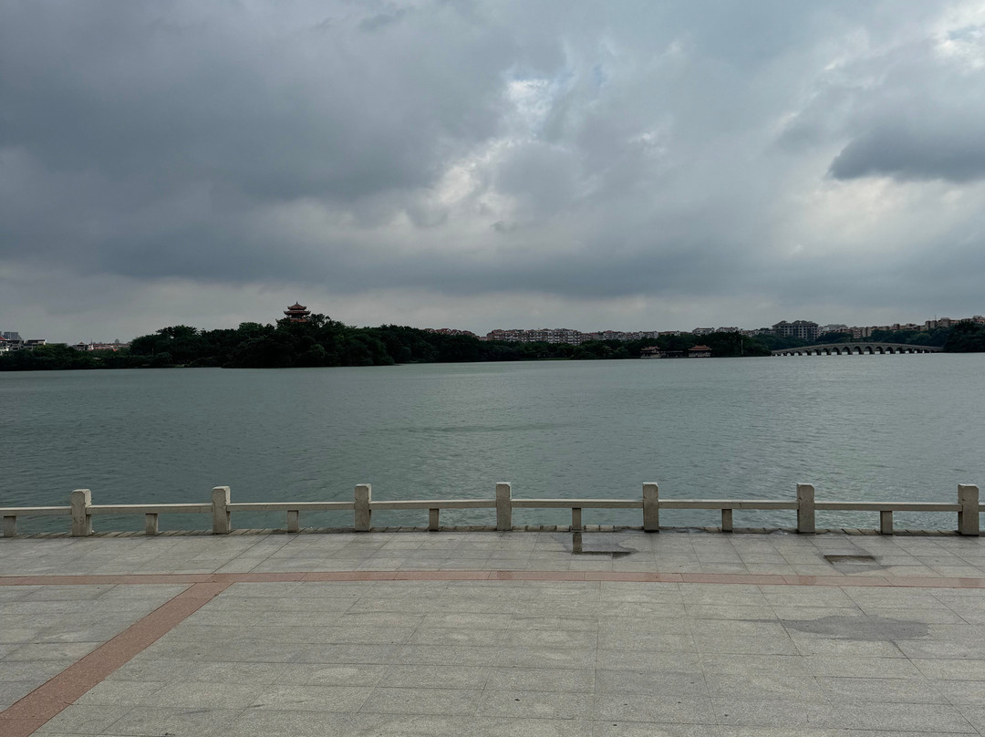 西湖公园景点图片