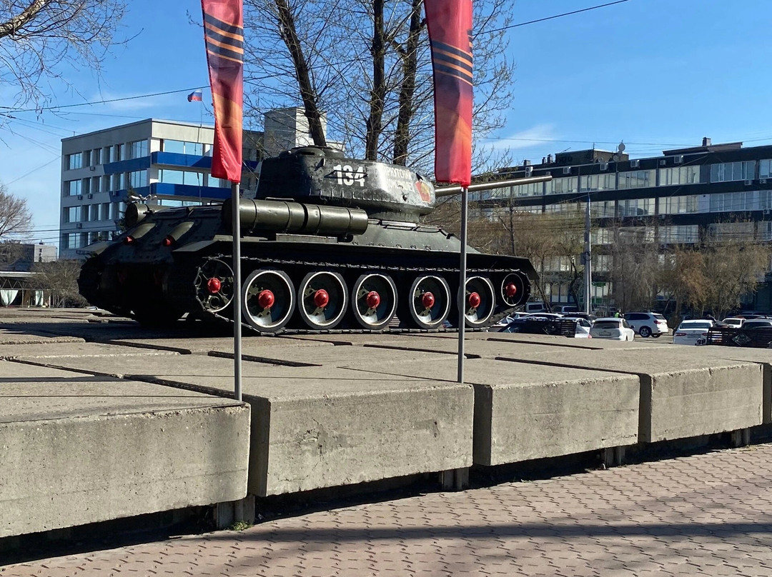Tank Irkutskiy Komsomolets-伊尔库茨克必去景点