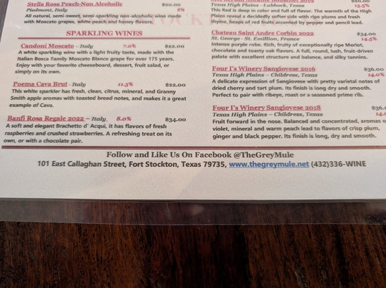 The Grey Mule Saloon-Fort Stockton必去景点