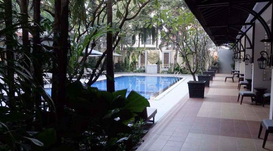 暹粒西姆酒店-泳池