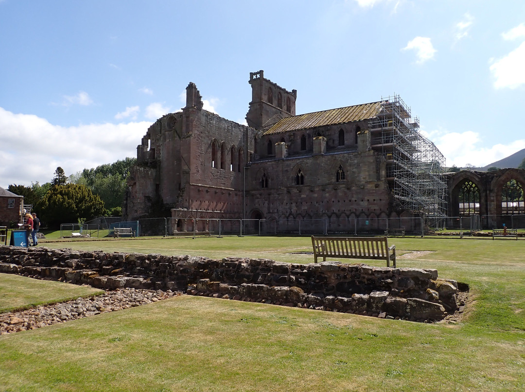 Melrose Abbey-Melrose必去景点