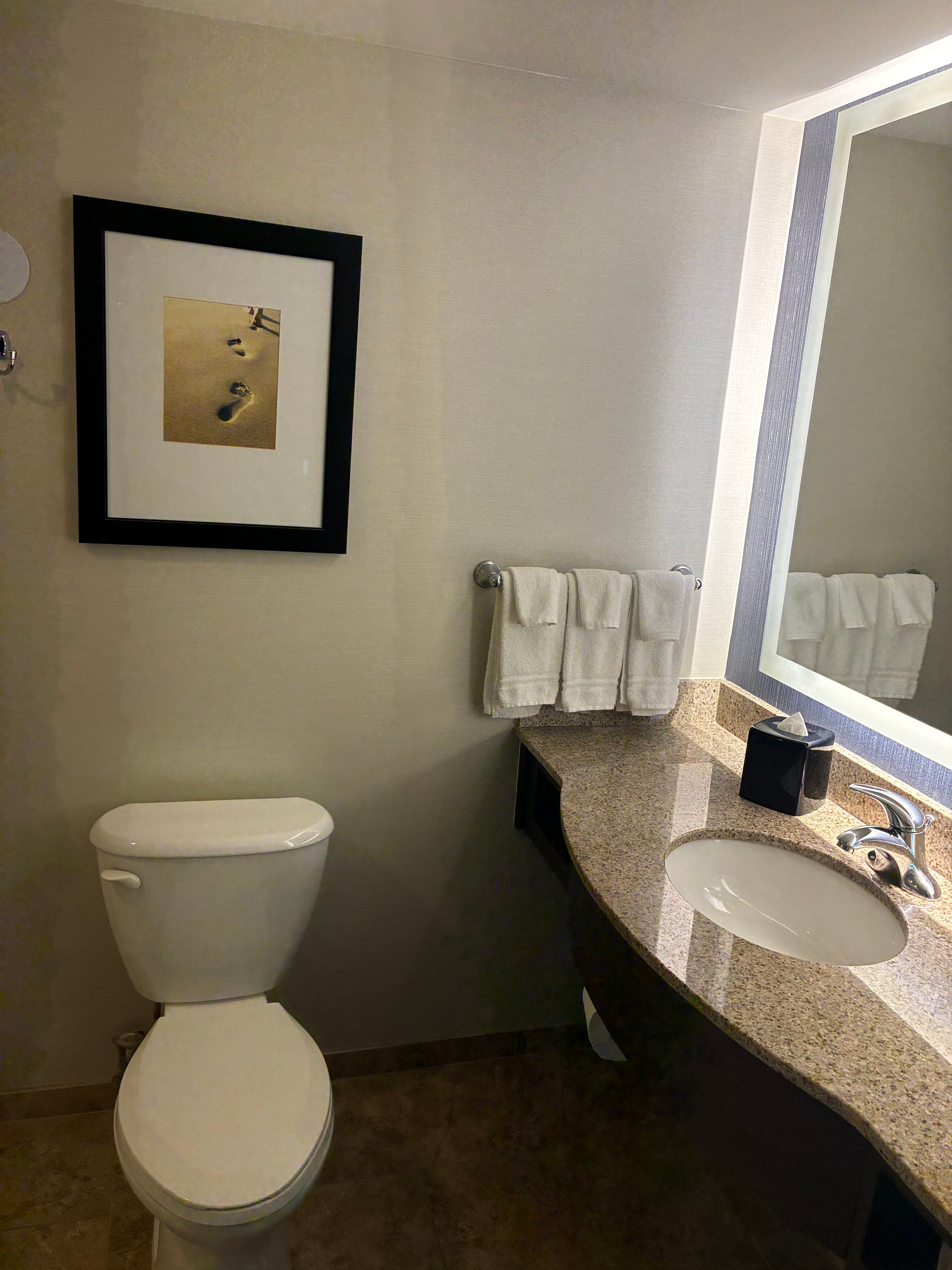 Hilton Garden Inn Virginia Beach Oceanfront-浴室