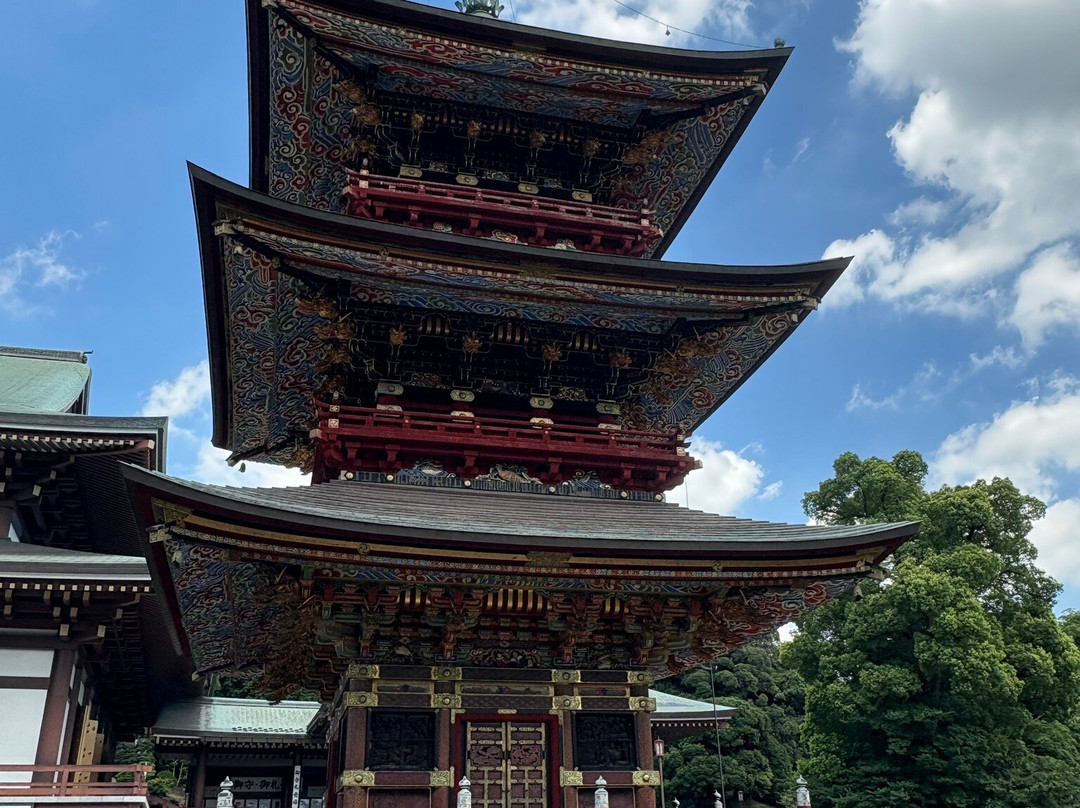 Three-storied Pagoda-成田市必去景点