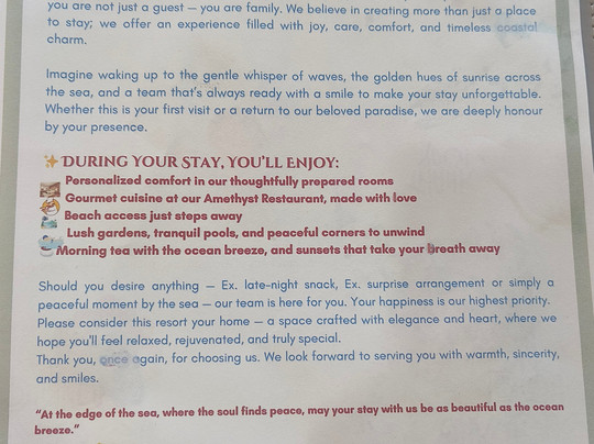 Arpita Beach Resort主图