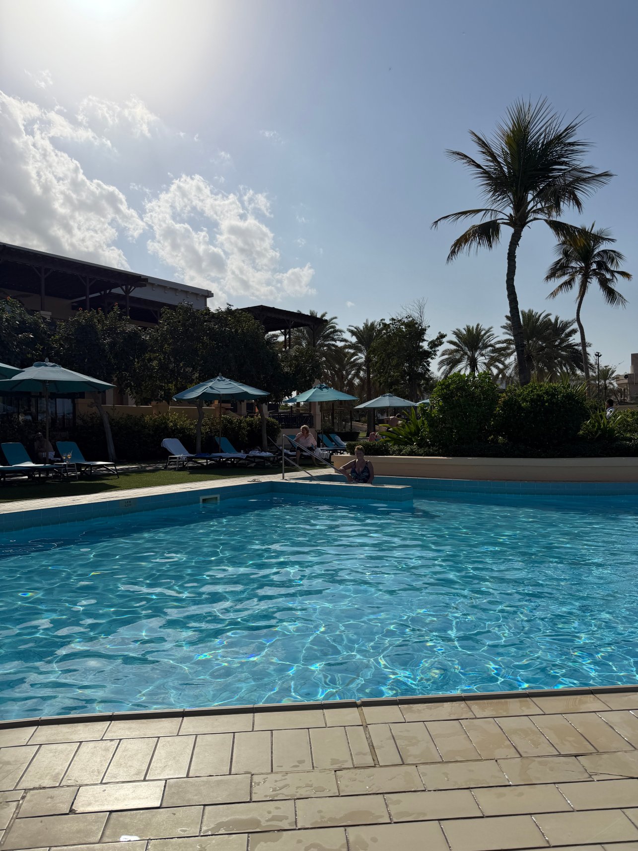 马斯喀特洲际酒店-泳池