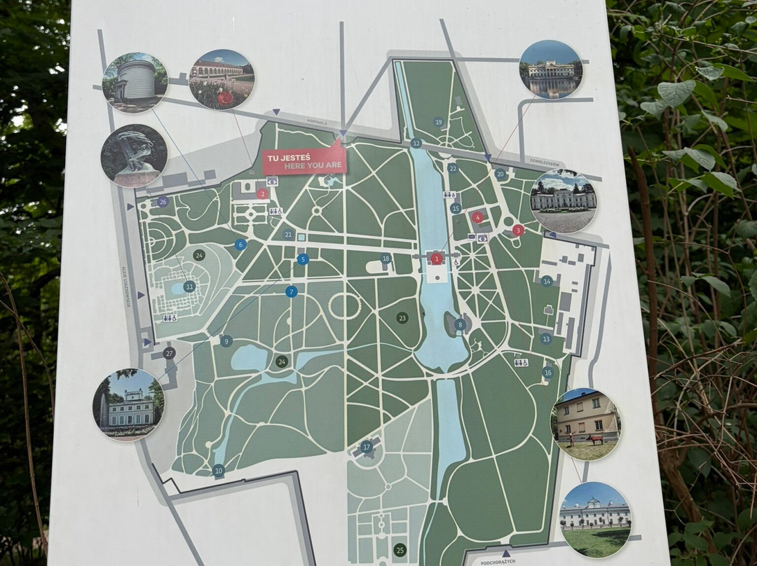 瓦津基公园-华沙必去景点