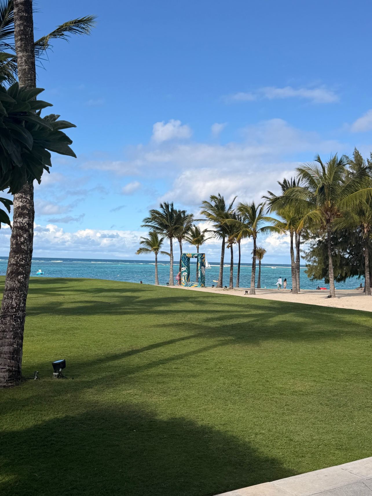 毛里求斯长滩-旅行者