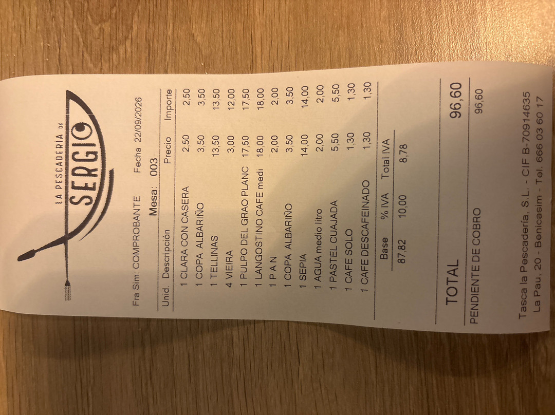 La Pescaderia De Sergio