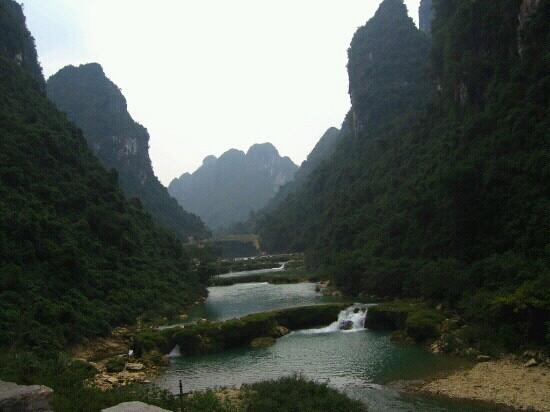 沙屯叠瀑景点图片