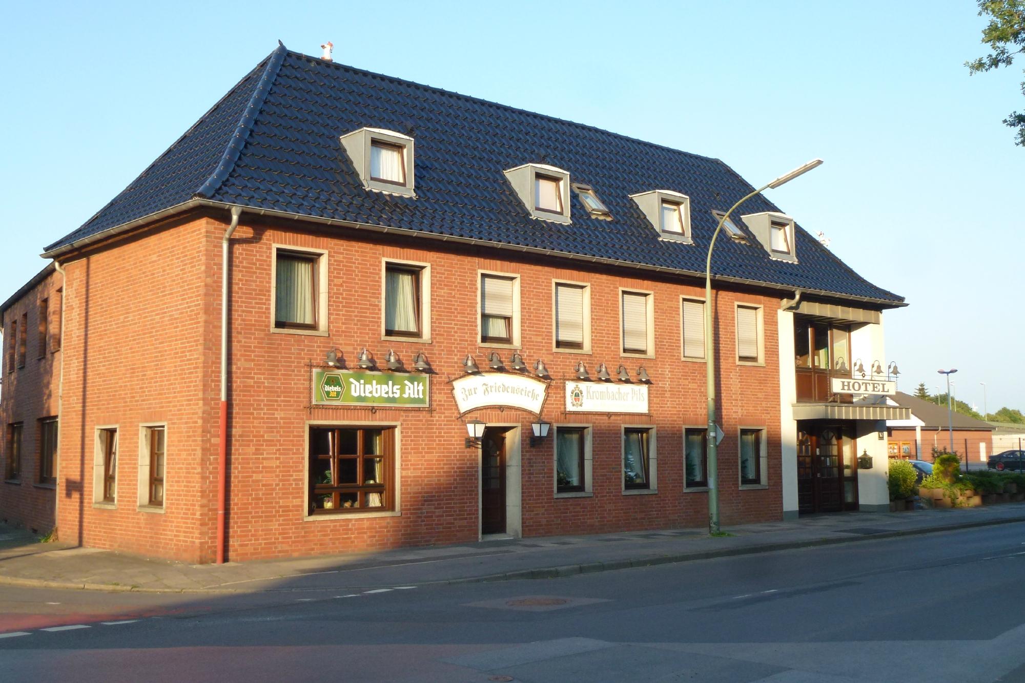 Hotel garni Zur Friedenseiche-浴室