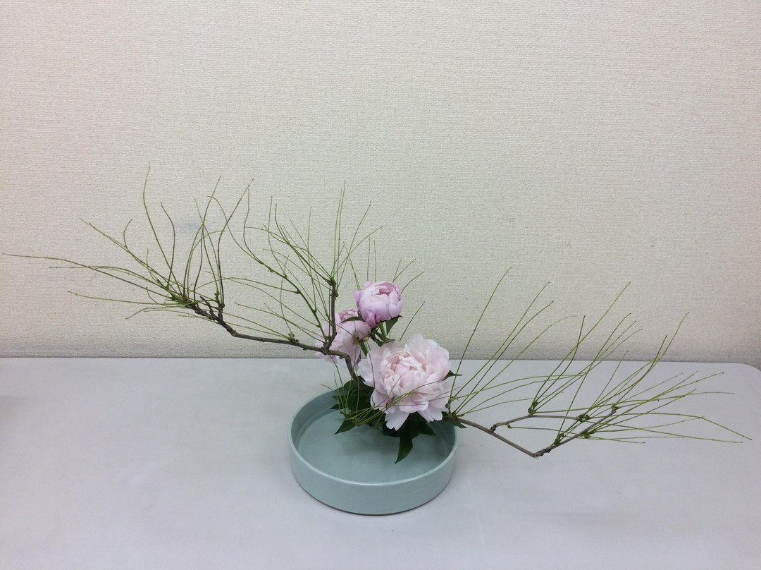 Sogetsu Ikebana Japanese Flower Arrangement For Tourist景点图片