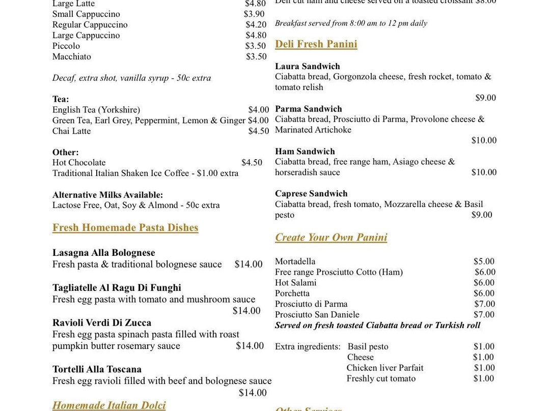 Non Solo Vino Italian Restaurant and Deli