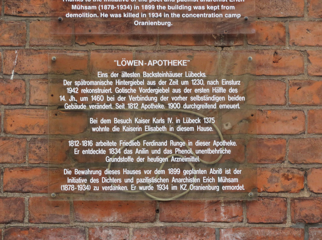 Loewen-Apotheke-吕贝克必去景点