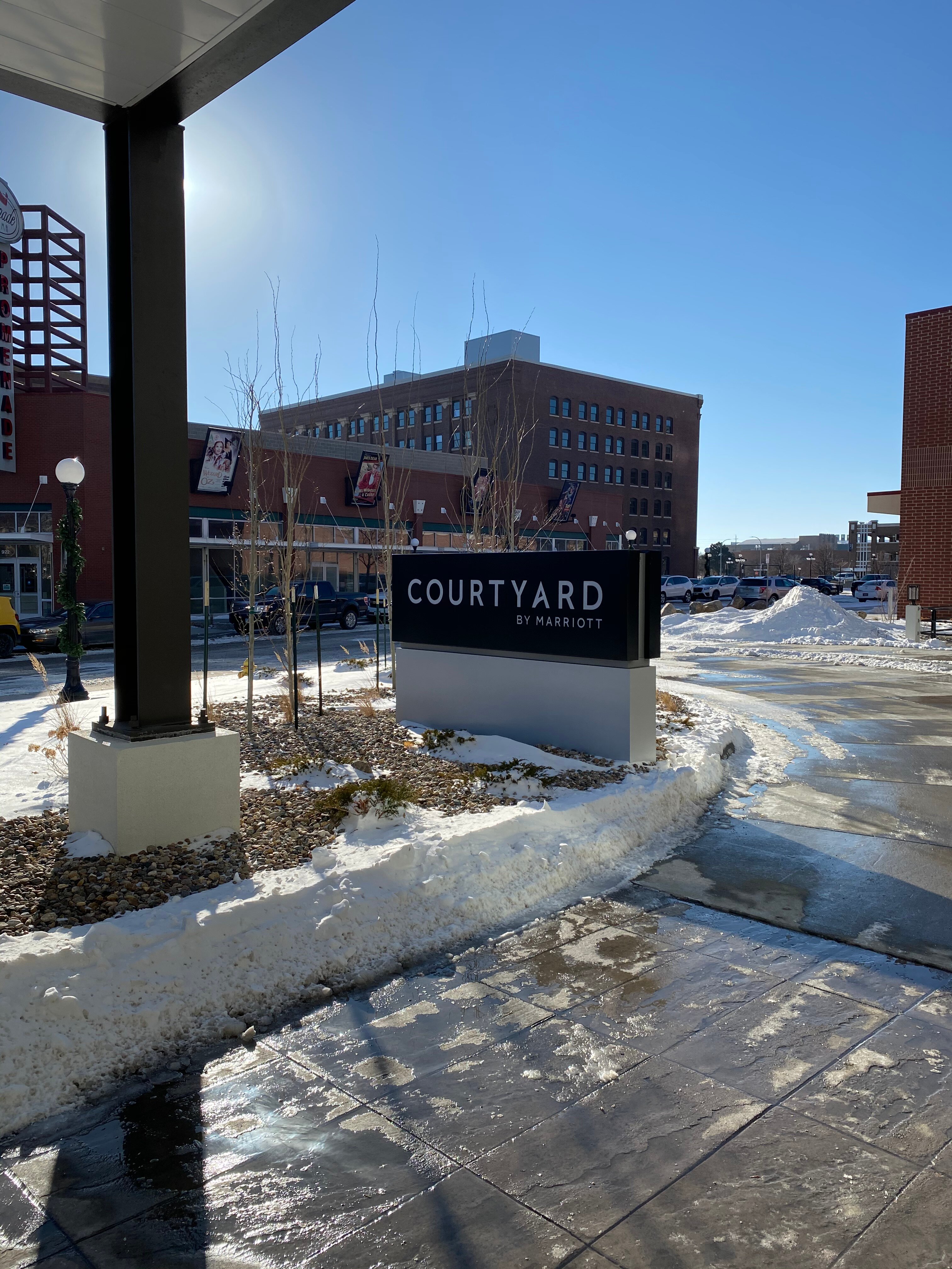 Courtyard Sioux City Downtown/Convention Center-浴室
