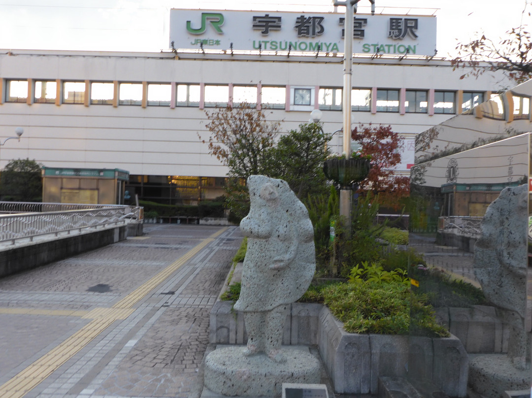 Gyoza Dumpling Statue-宇都宫市必去景点