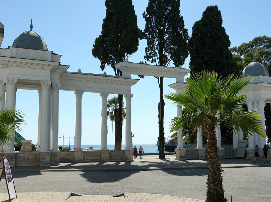 Colonnade at the Promenade of Sukhumi景点图片