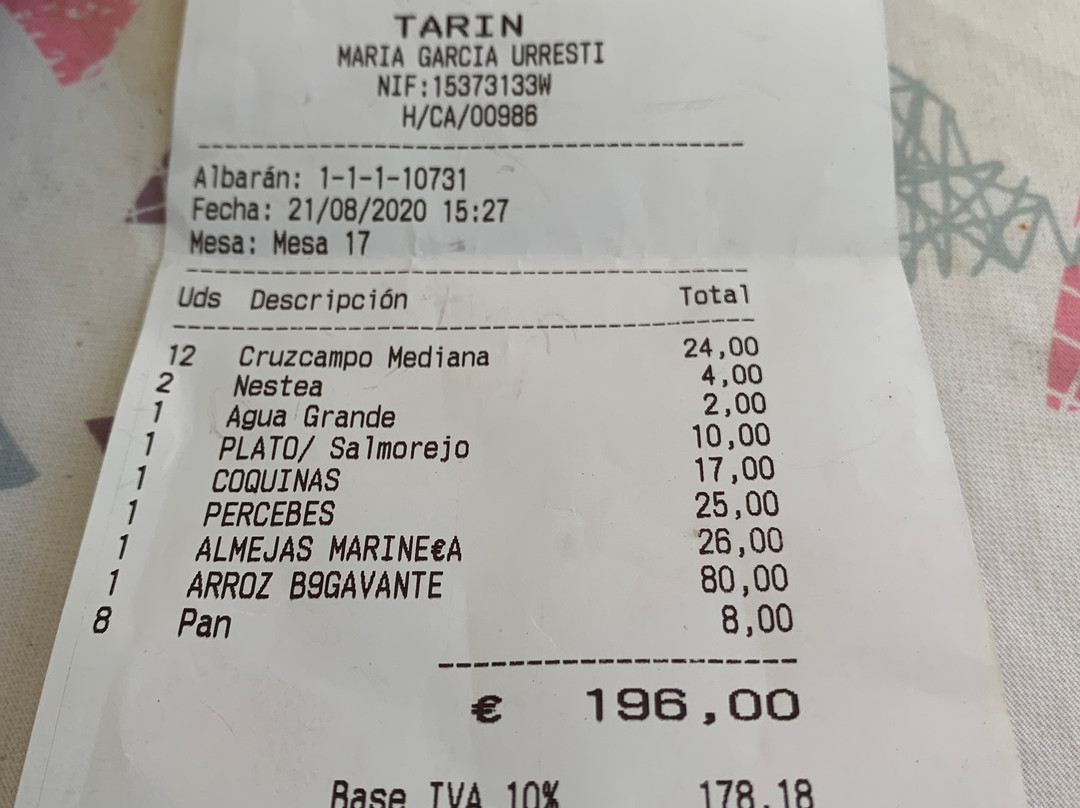 Hostal Restaurante Tarin