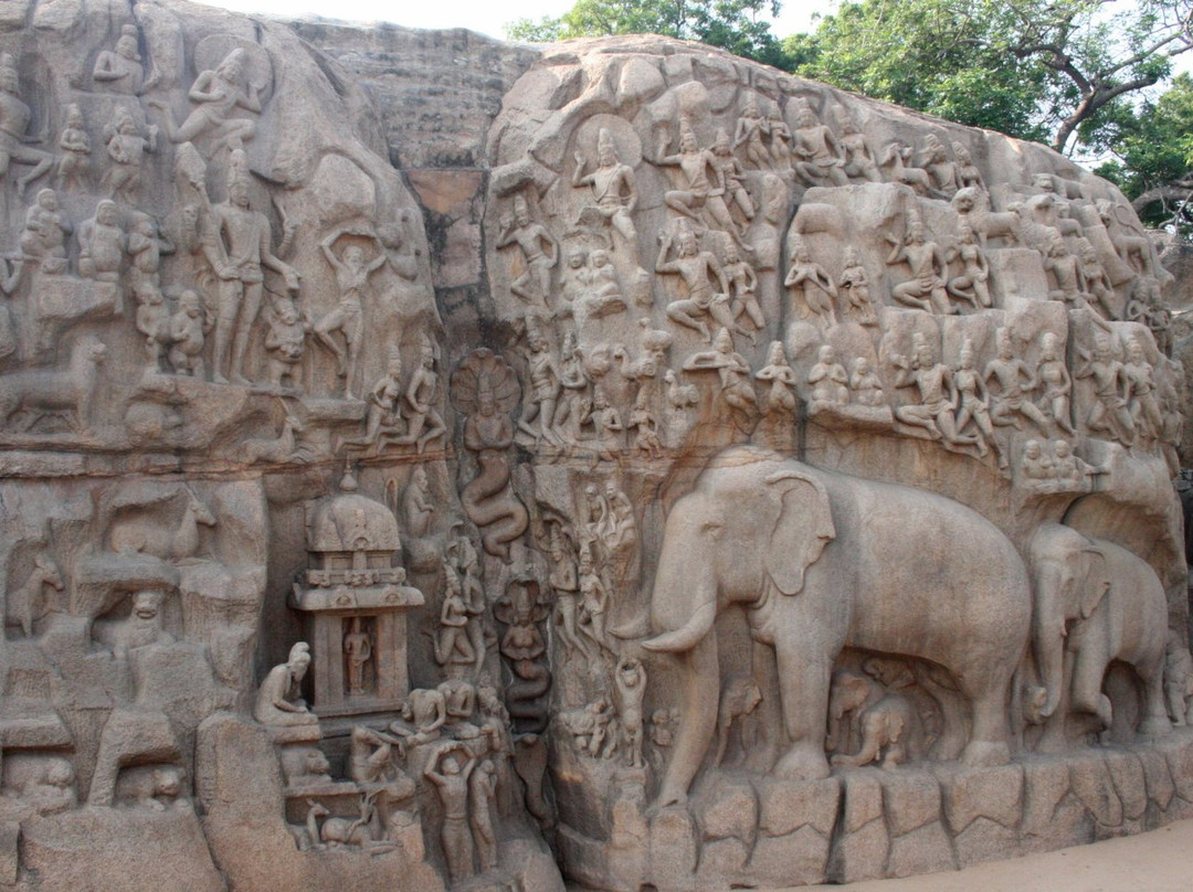 Descent Of The Ganges-玛玛拉普蓝必去景点