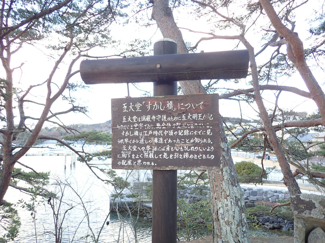 Sukashi Bridge-松岛町必去景点