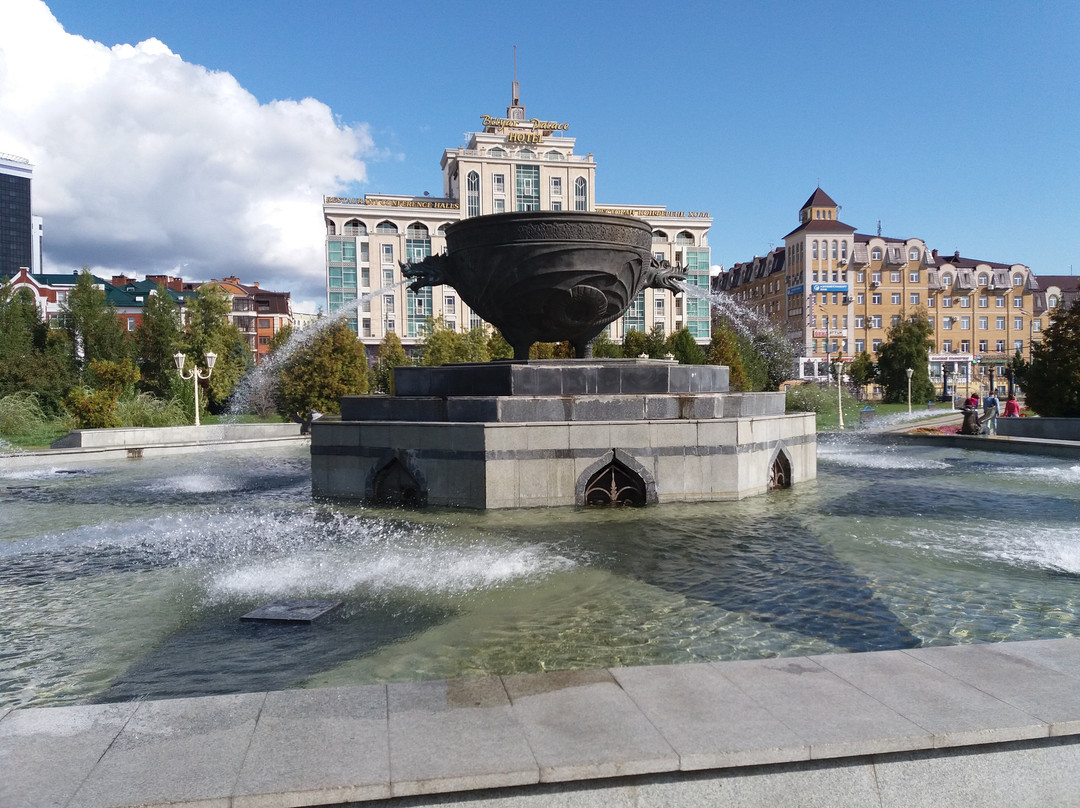 Monument Fountain Kazan-喀山必去景点