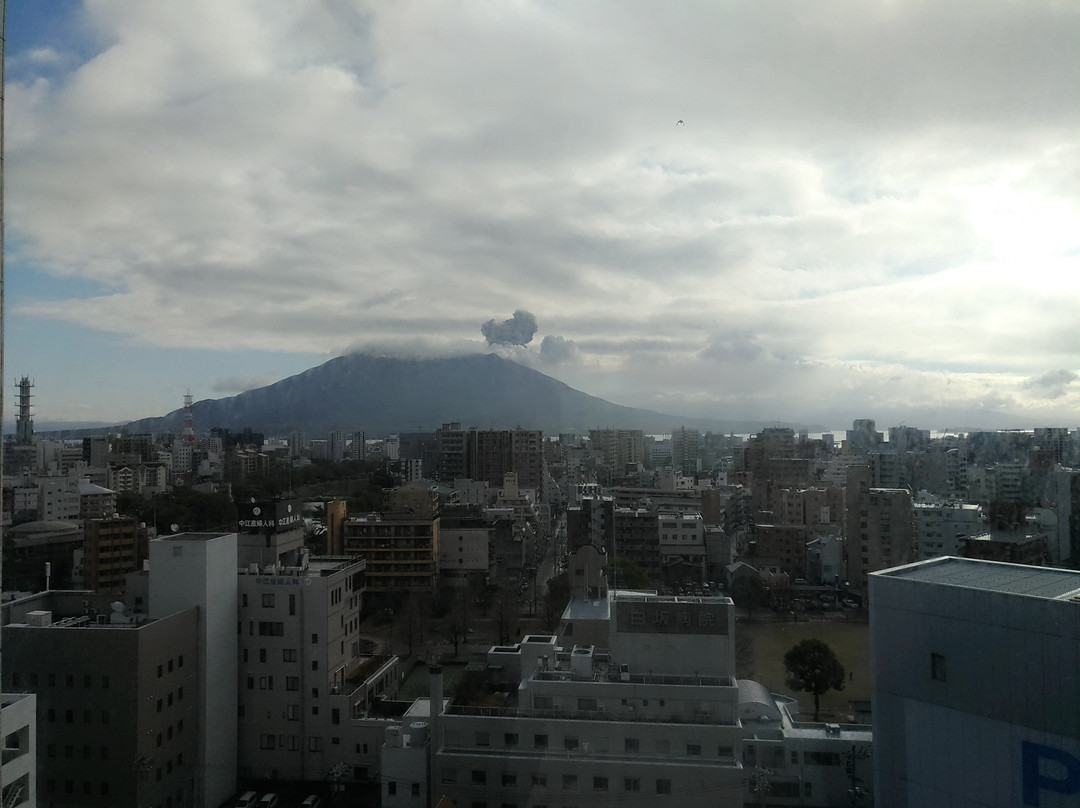 樱岛火山景点图片