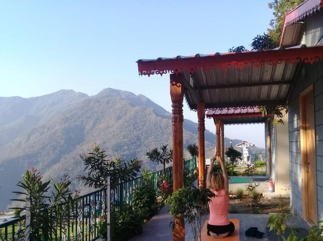 Outdoor Yoga Retreat Rishikesh India景点图片