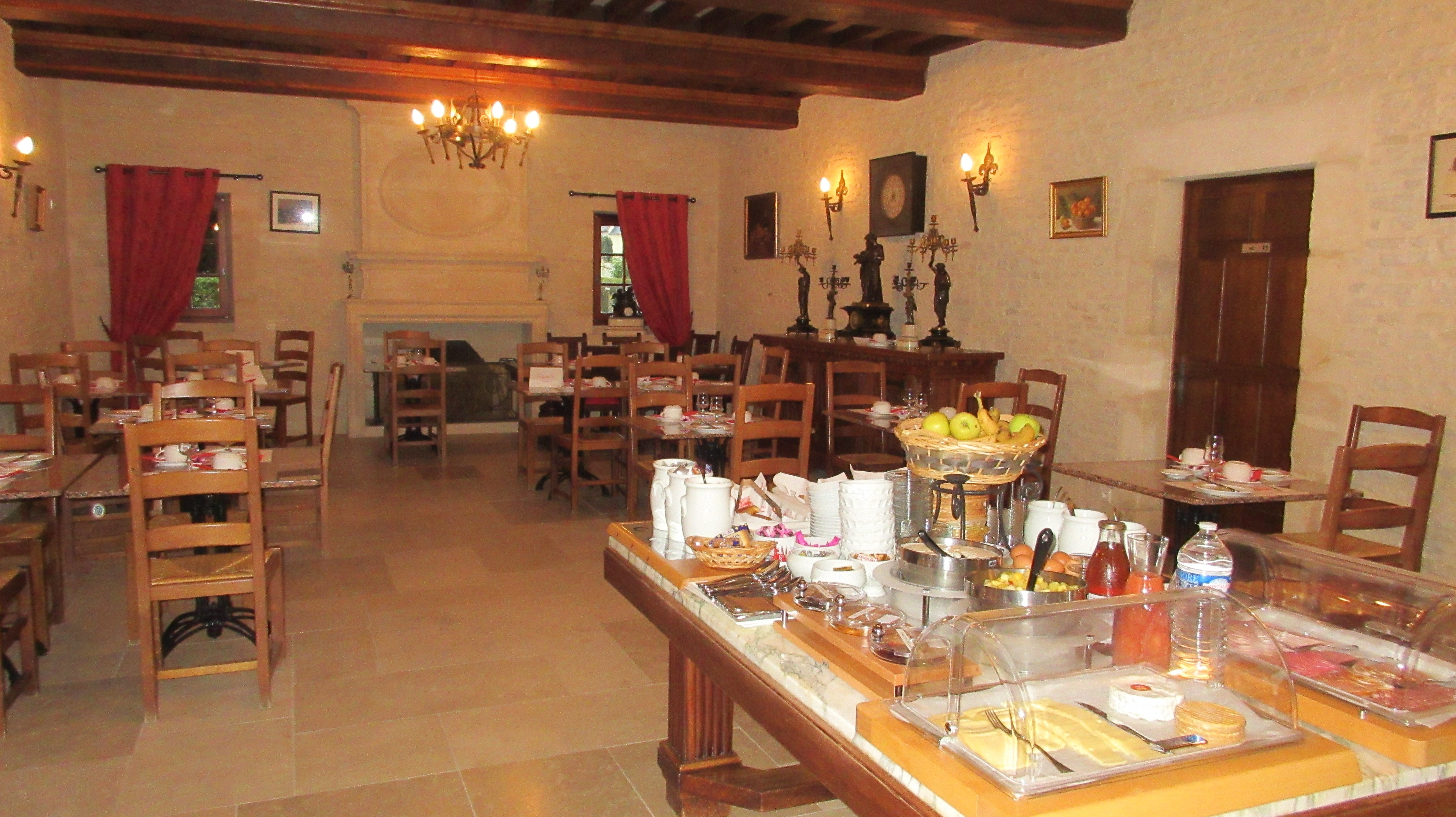 Demeures & Châteaux Ferme de la Ranconnière-餐饮