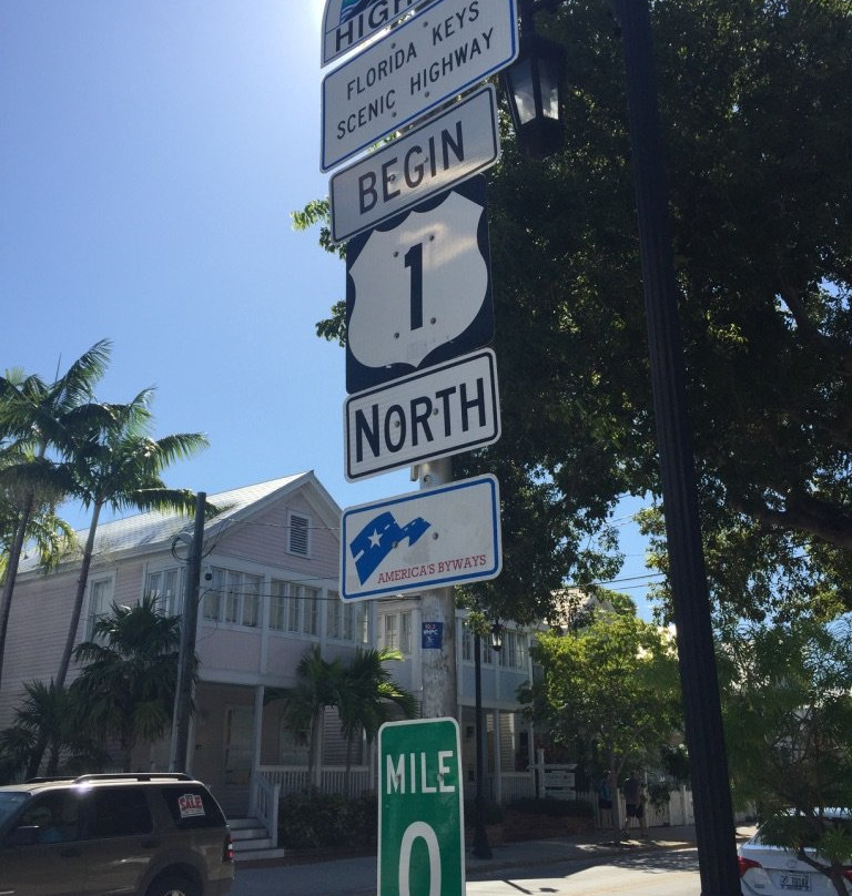 US 1 Mile Marker 0景点图片