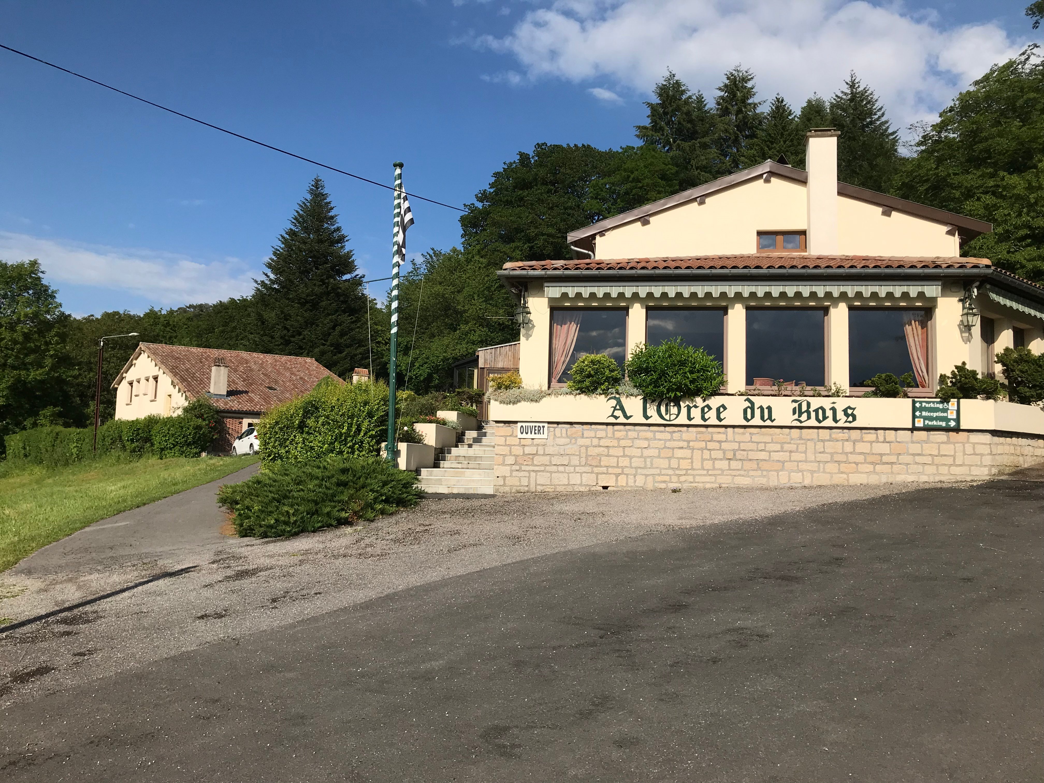 Hotel & Restaurant A L'oree Du Bois-浴室