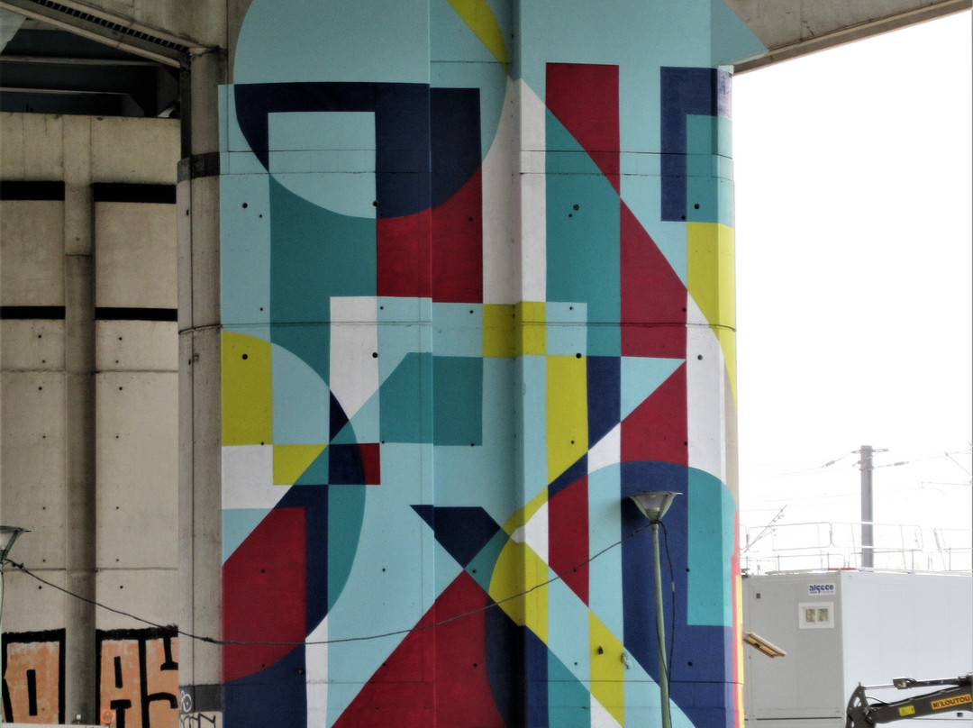Fresque "Pilier pont 4"