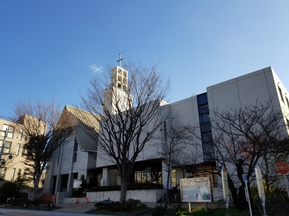 Catholic Yukinosita Church-镰仓市必去景点