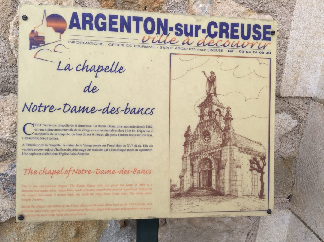 Chapelle de la Bonne-Dame-Argenton-sur-Creuse必去景点