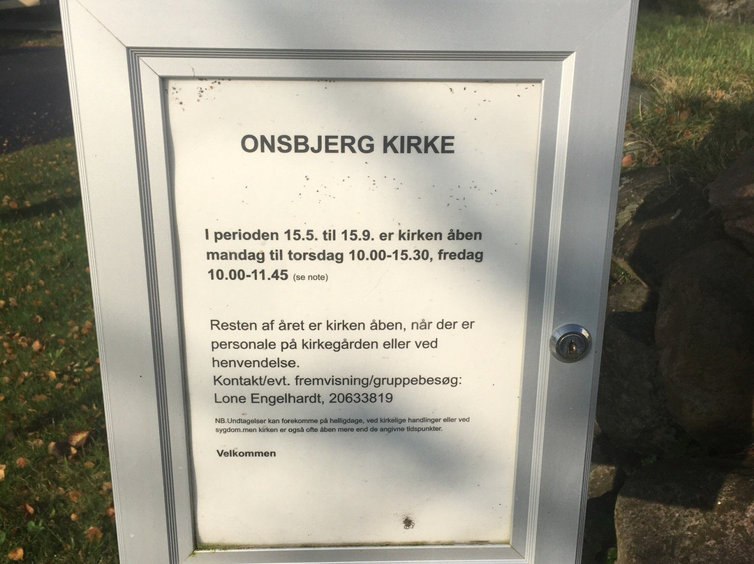 Onsbjerg kirke-翁斯山必去景点