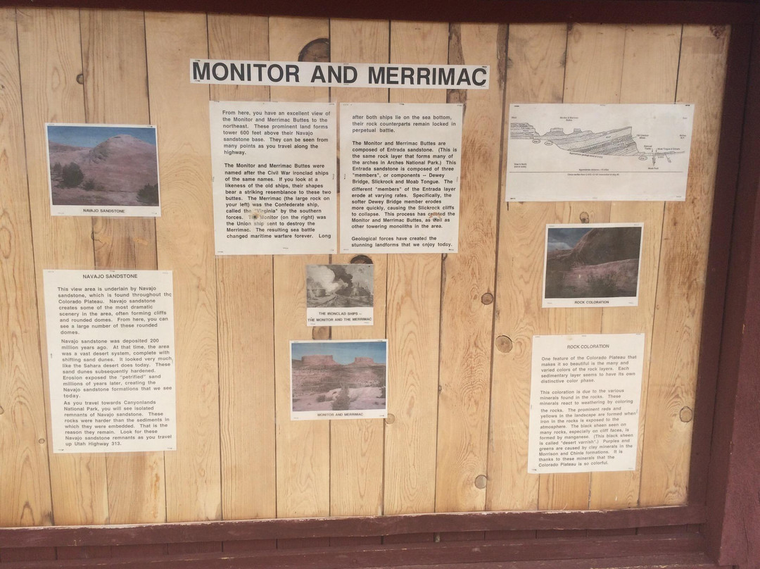 Monitor and Merriamac Rock Formations-峡谷地国家公园必去景点