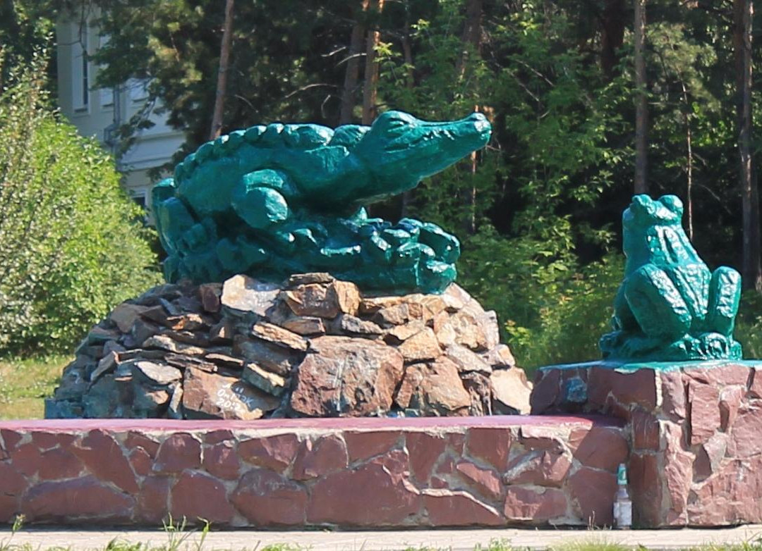 Fountain Frogs-鄂木斯克必去景点