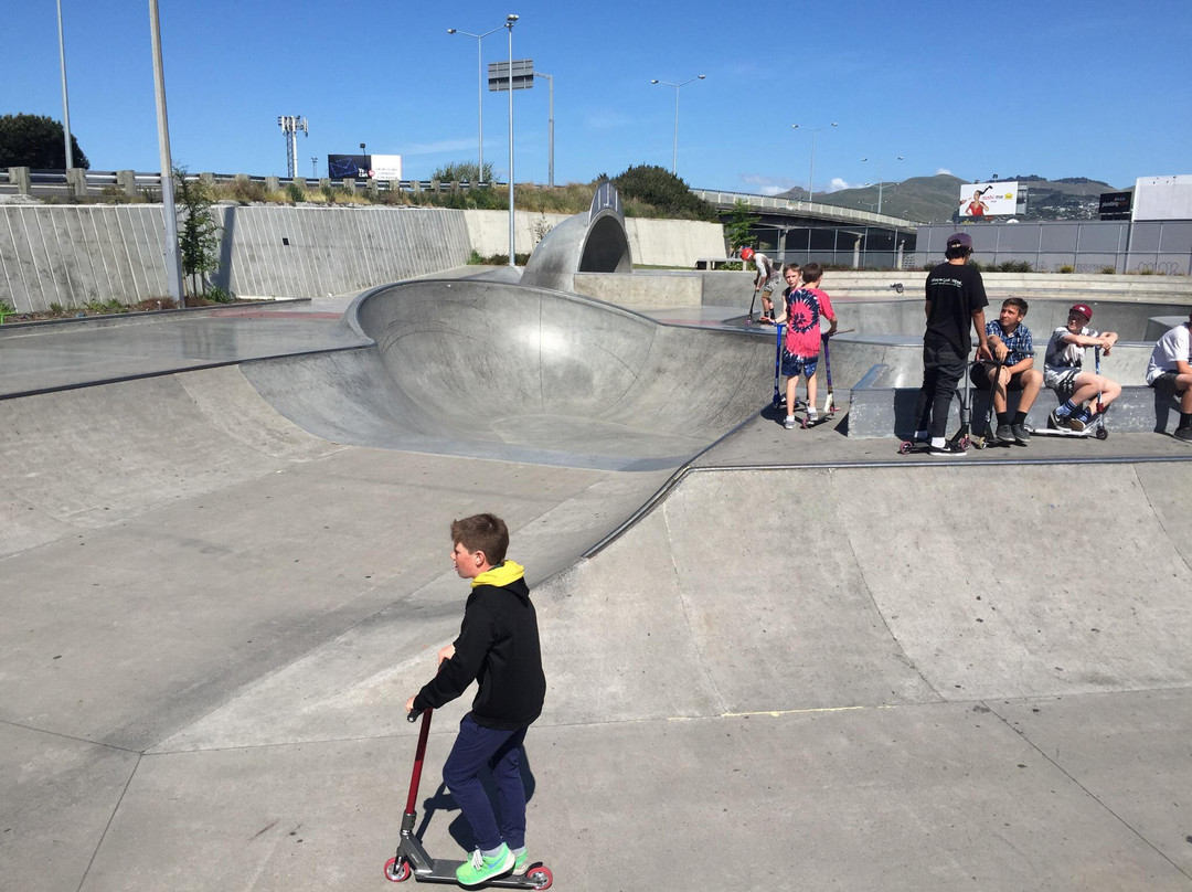 Washington Way Skate Park-基督城必去景点
