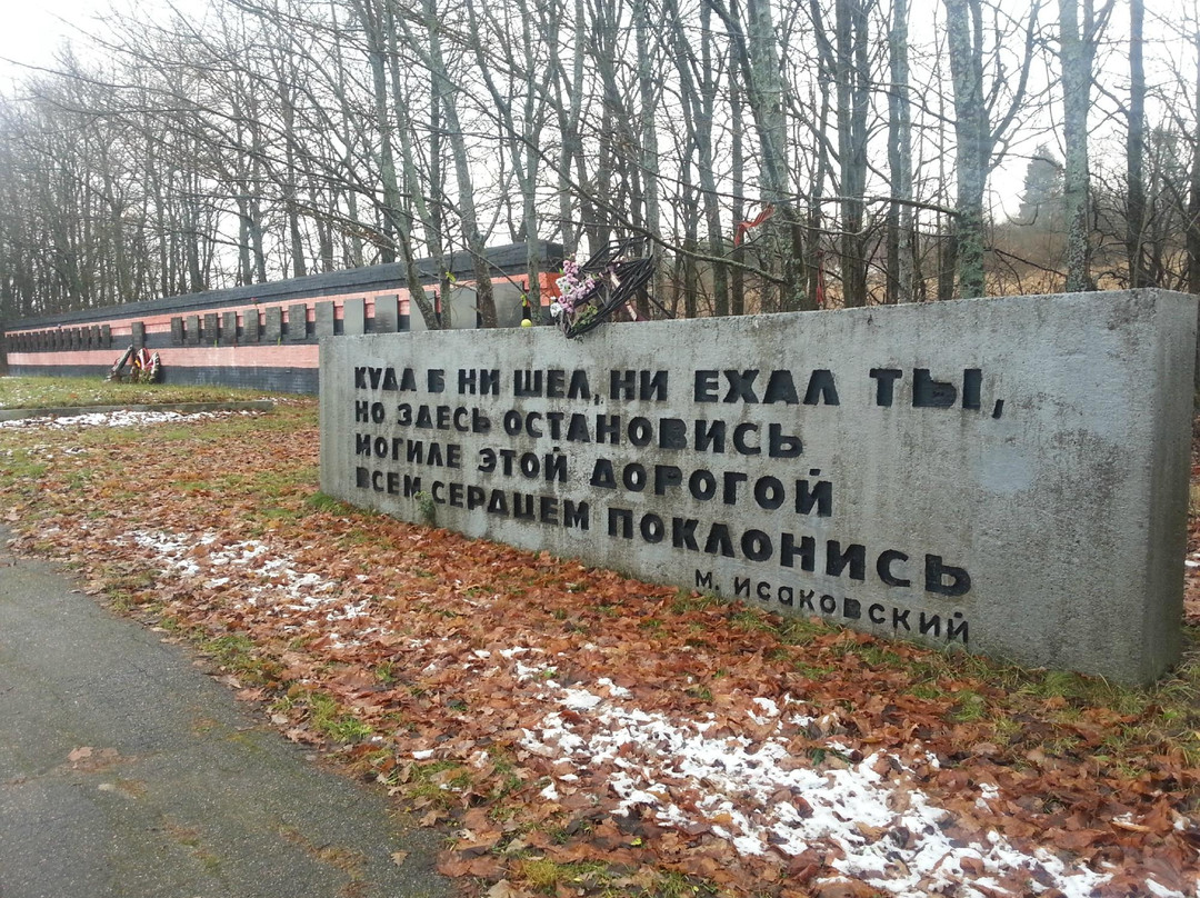 Mass Cemetery of Soviet Soldiers and Leningrad Citizens-Rakhya必去景点