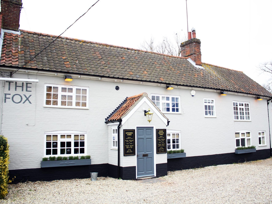 Weston Longville餐馆和美食-The Fox at Lyng