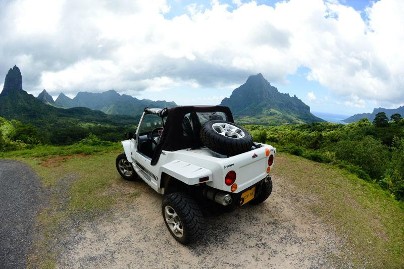 Moorea Beach Cars-哈皮迪必去景点