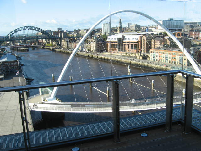 Gateshead Millenium Bridge-盖茨黑德必去景点