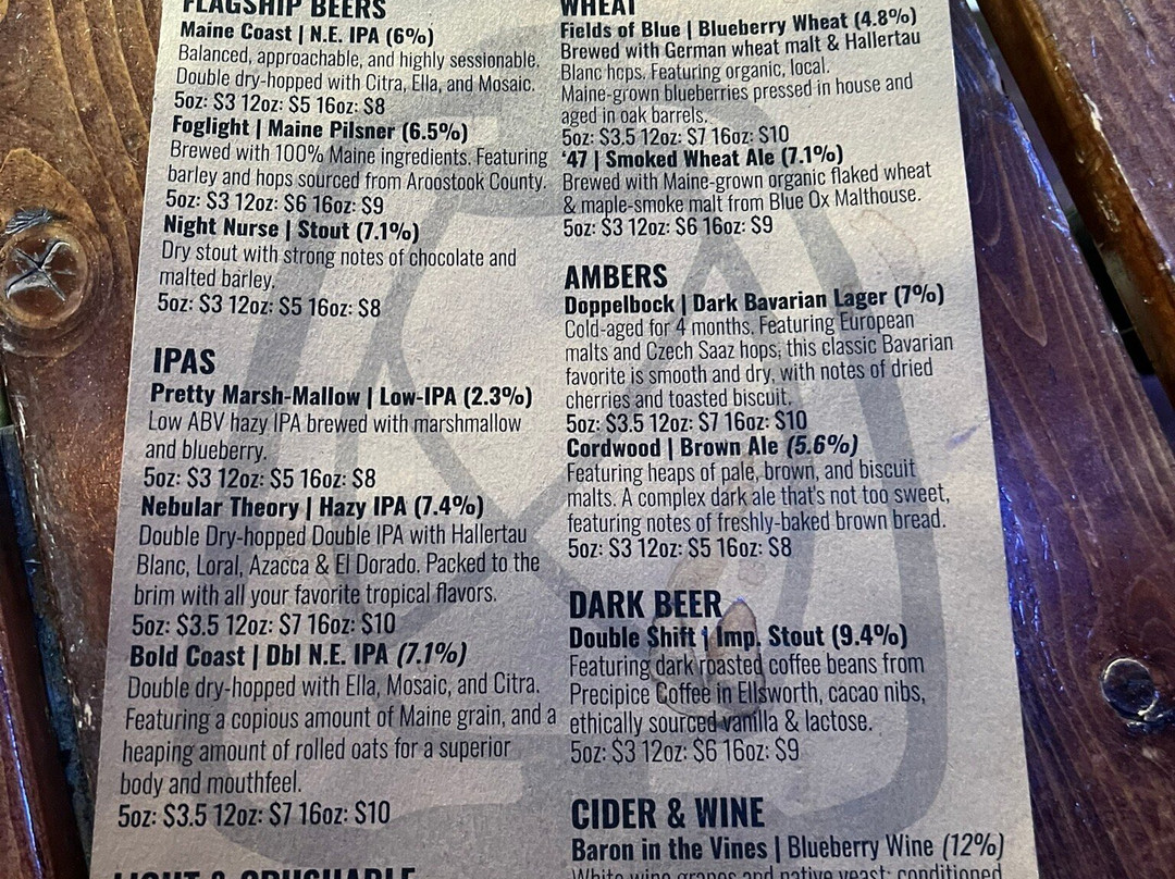 Fogtown Brewing Company景点图片